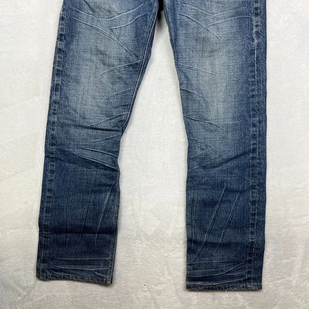 Diamond Supply Co. Knowledge jeans Men's Blue Denim Classic Zip‎ Fly - 32X31